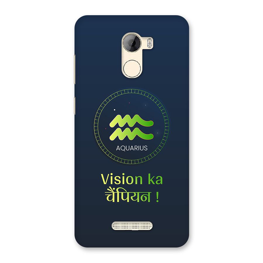 Aquarius Vision Back Case for Gionee A1 LIte