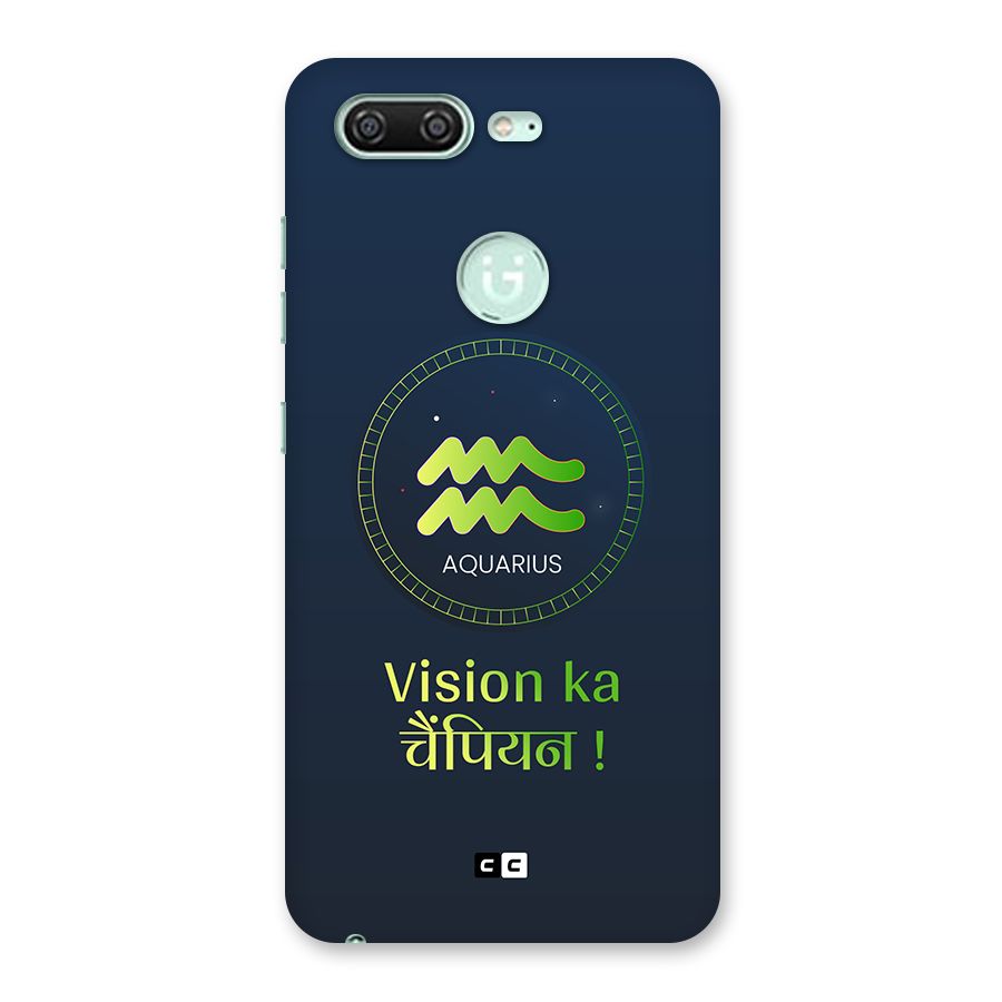 Aquarius Vision Back Case for Gionee S10