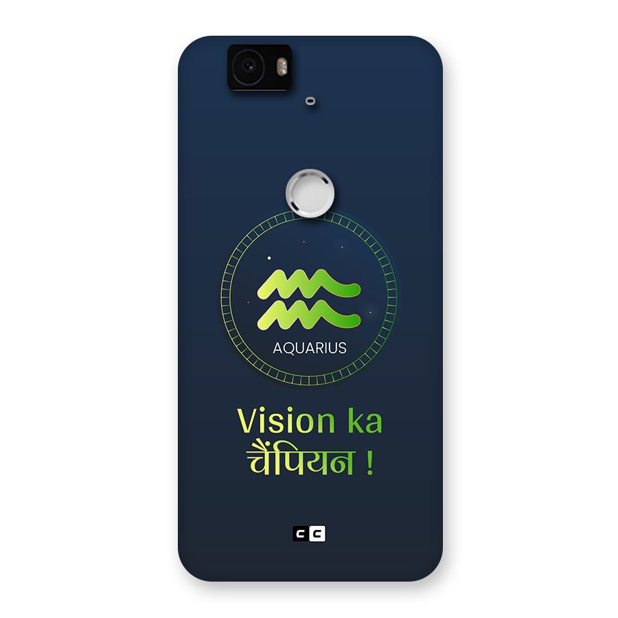 Aquarius Vision Back Case for Google Nexus 6P