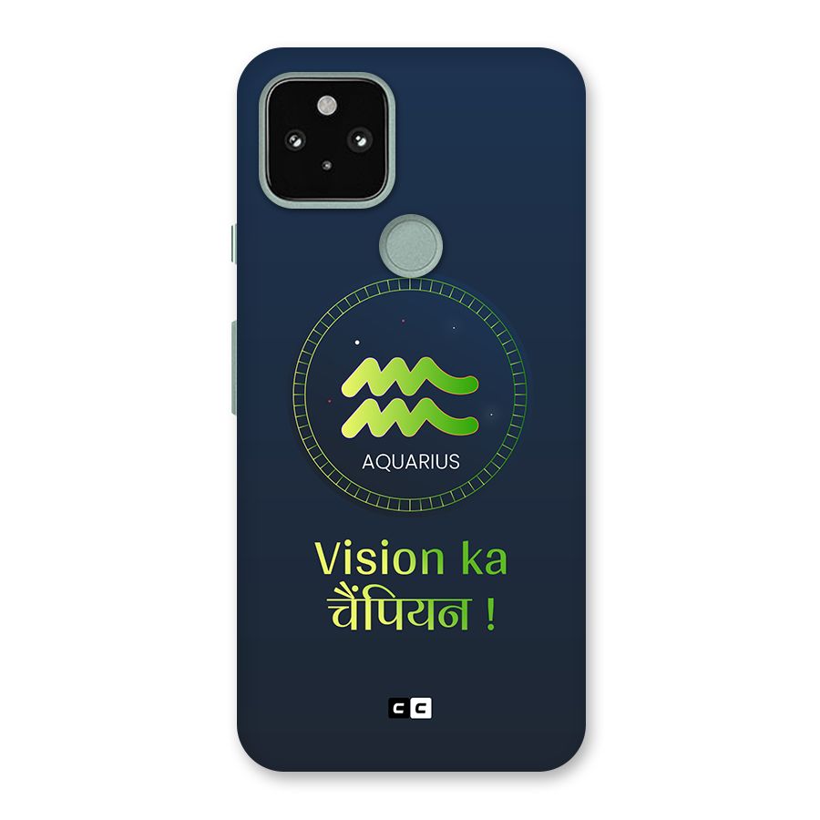 Aquarius Vision Back Case for Google Pixel 5