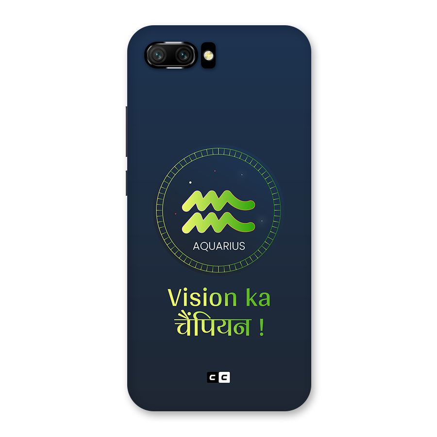 Aquarius Vision Back Case for Honor 10