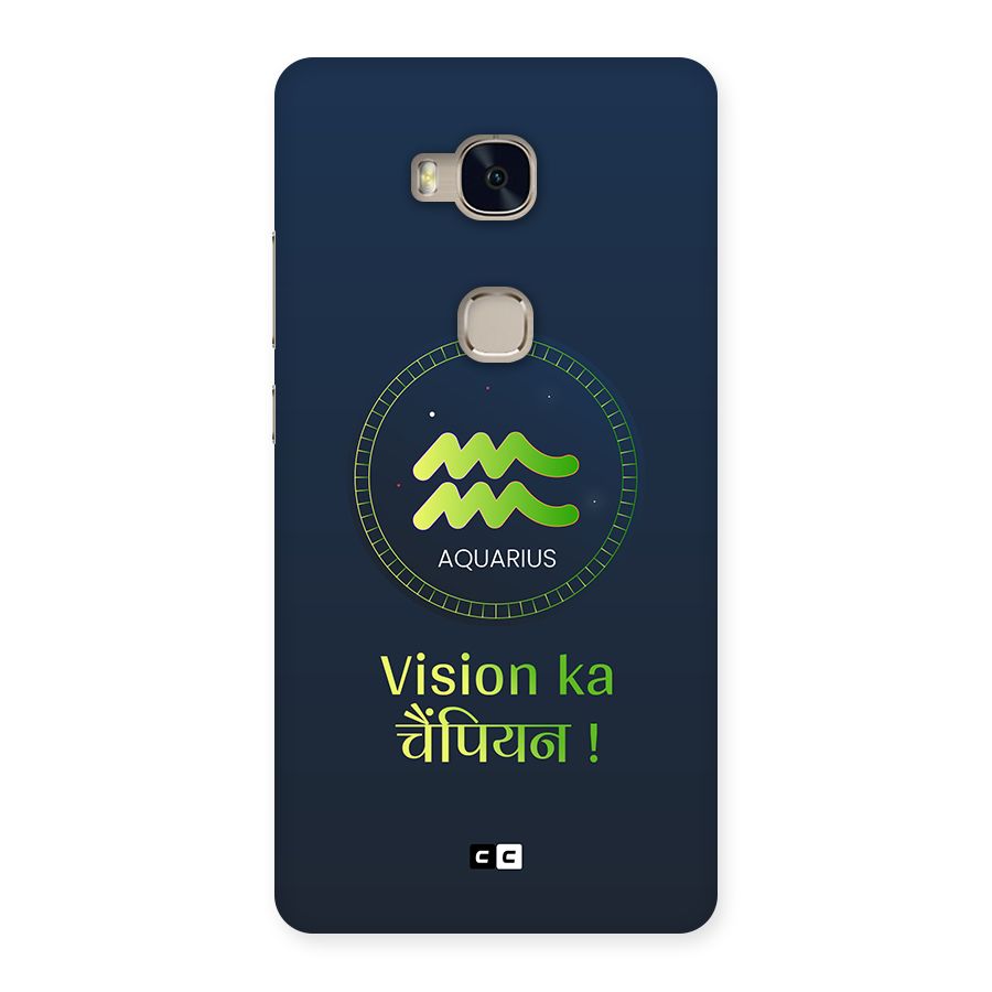 Aquarius Vision Back Case for Honor 5X