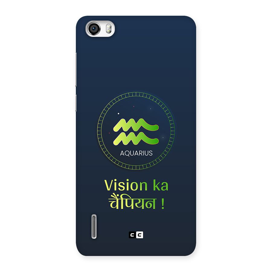Aquarius Vision Back Case for Honor 6