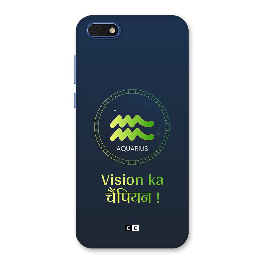 Aquarius Vision Back Case for Honor 7s