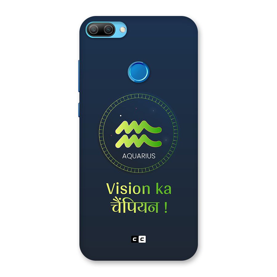Aquarius Vision Back Case for Honor 9N