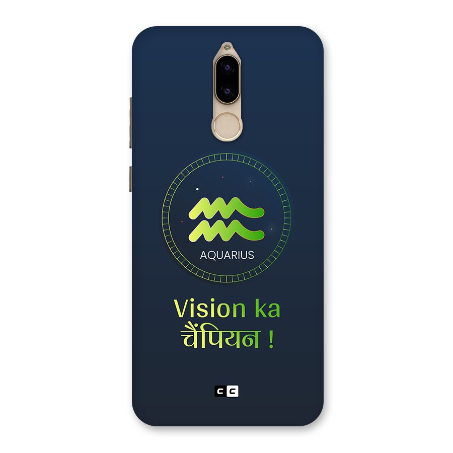 Aquarius Vision Back Case for Honor 9i