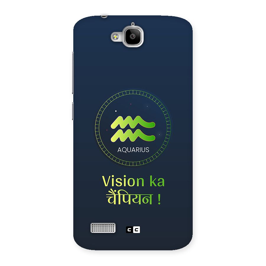 Aquarius Vision Back Case for Honor Holly