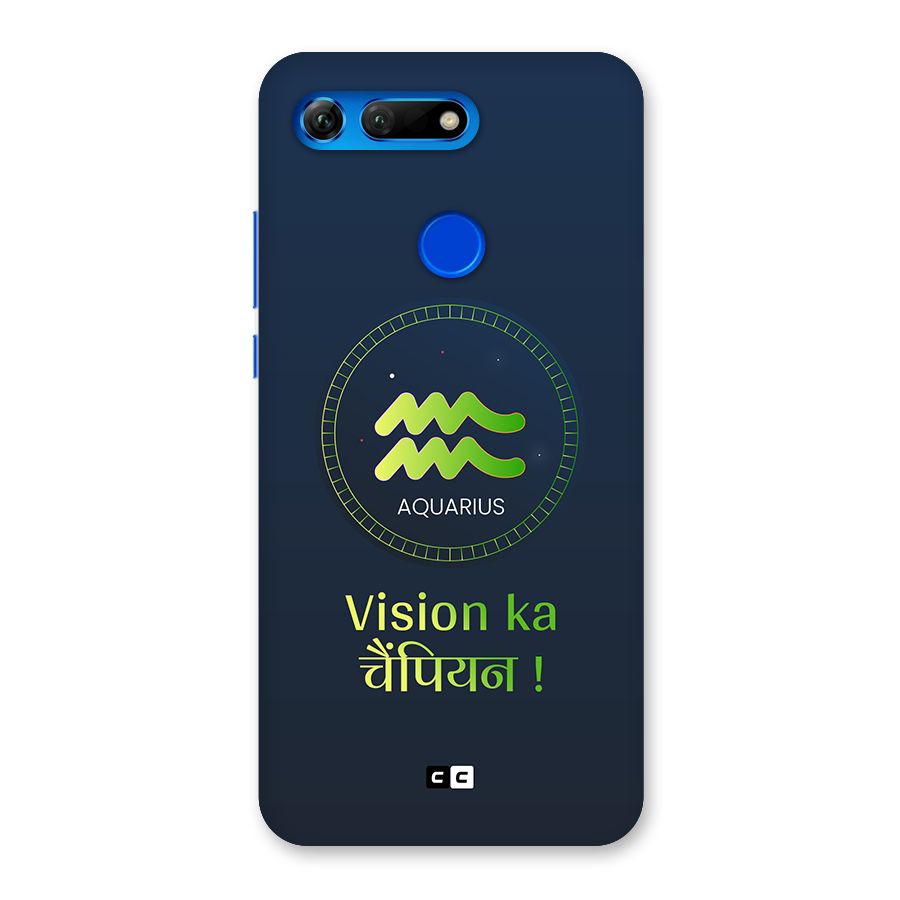 Aquarius Vision Back Case for Honor View 20
