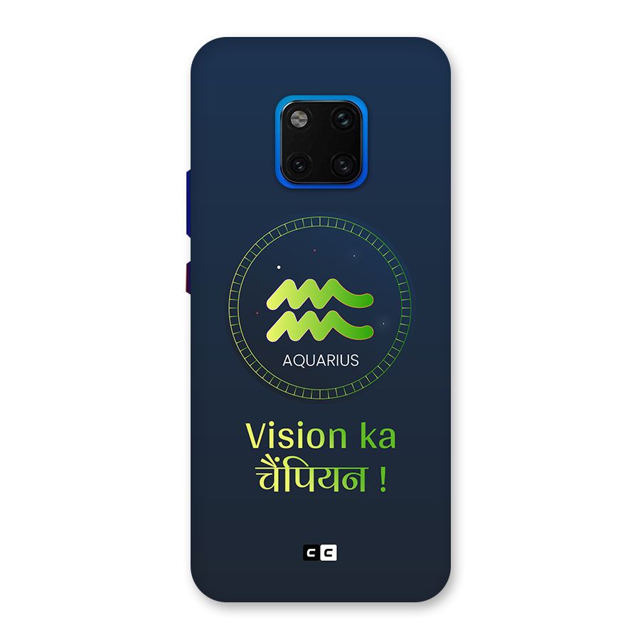 Aquarius Vision Back Case for Huawei Mate 20 Pro