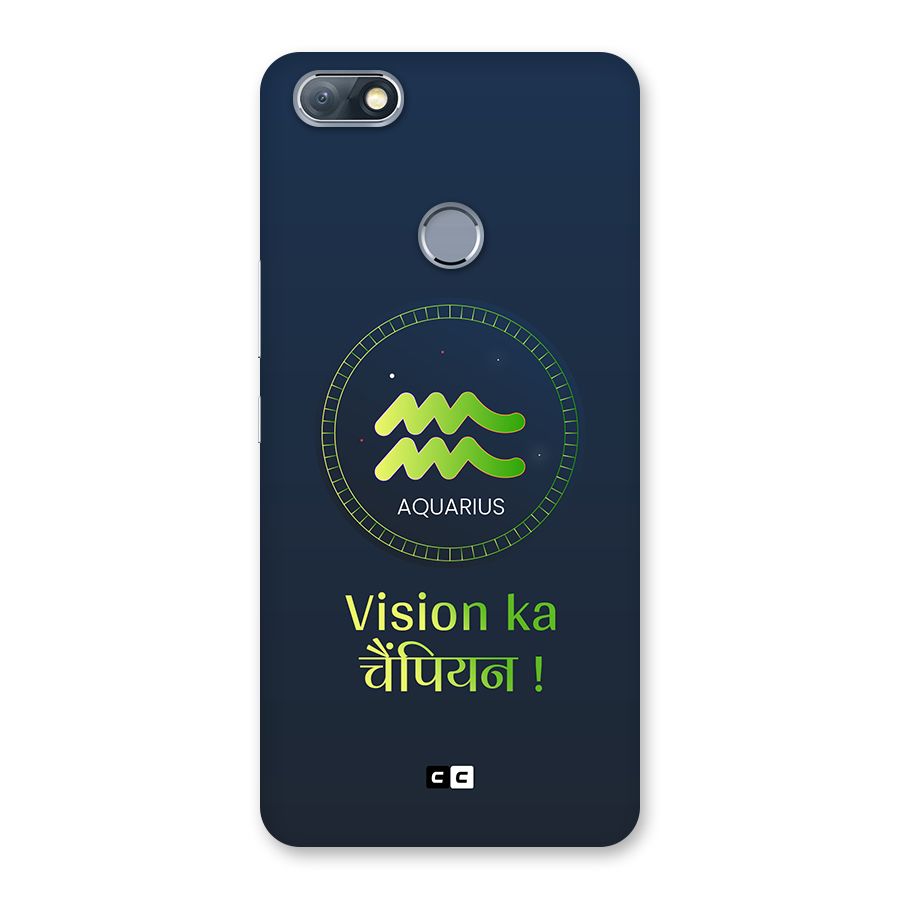 Aquarius Vision Back Case for Infinix Note 5