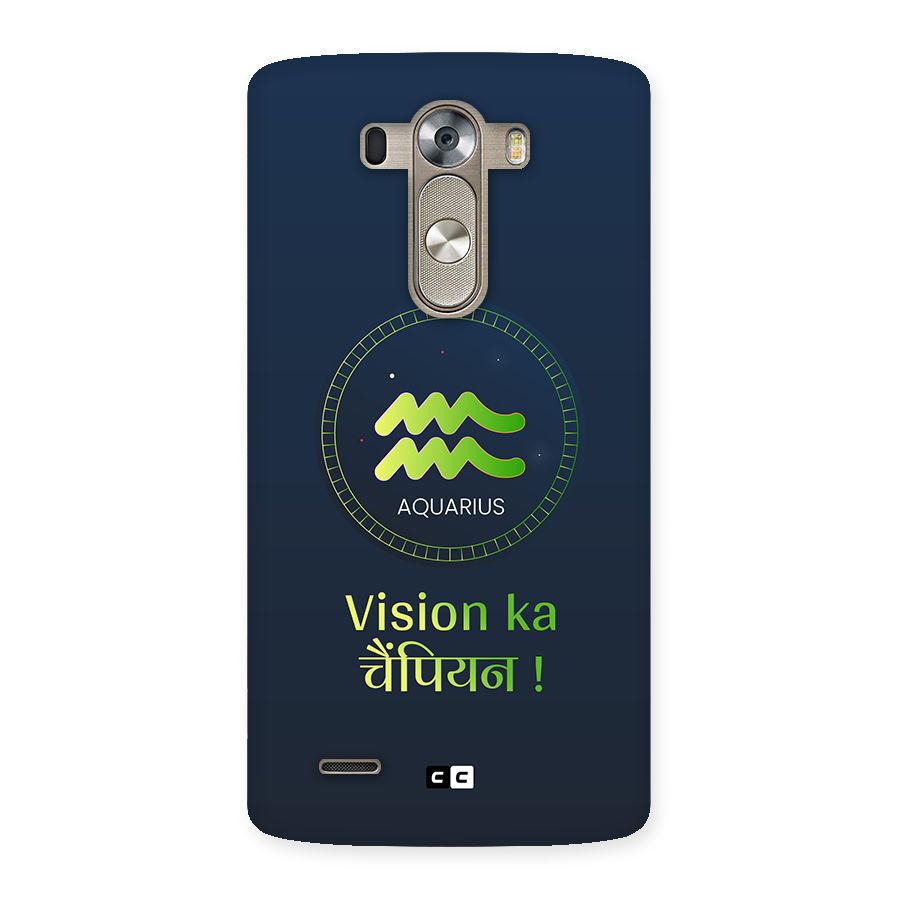 Aquarius Vision Back Case for LG G3