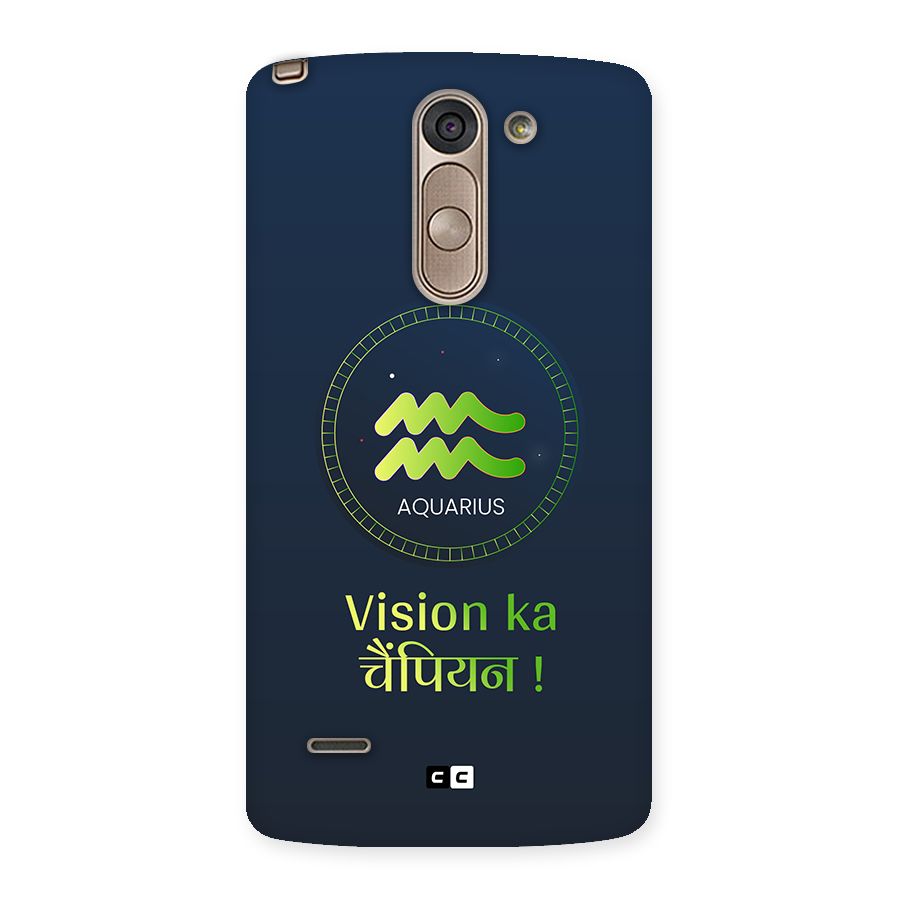 Aquarius Vision Back Case for LG G3 Stylus