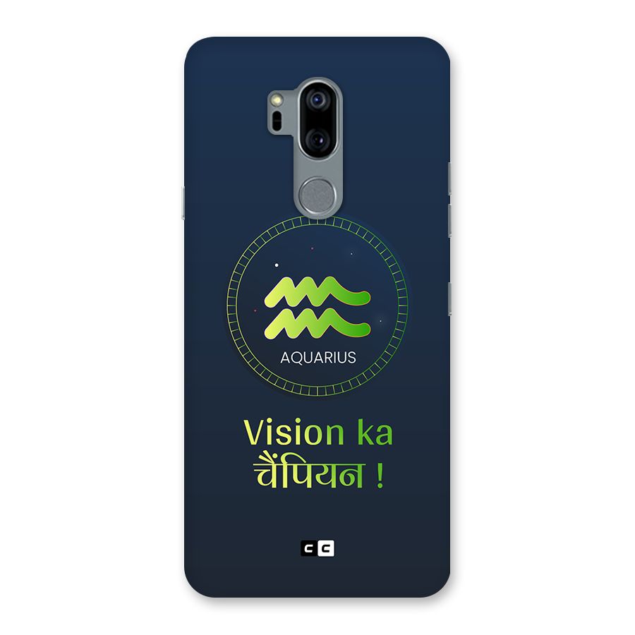 Aquarius Vision Back Case for LG G7