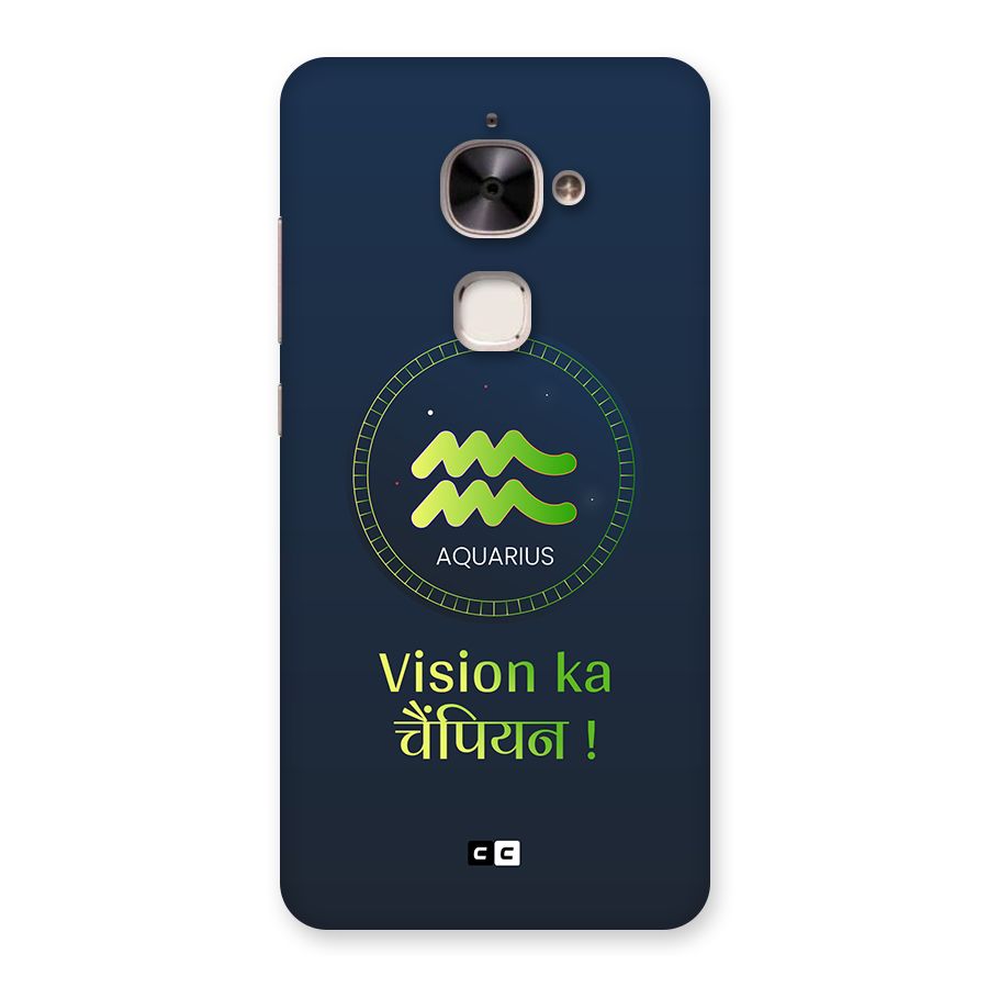 Aquarius Vision Back Case for Le 2