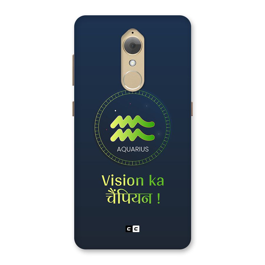 Aquarius Vision Back Case for Lenovo K8
