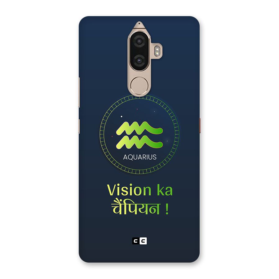 Aquarius Vision Back Case for Lenovo K8 Note