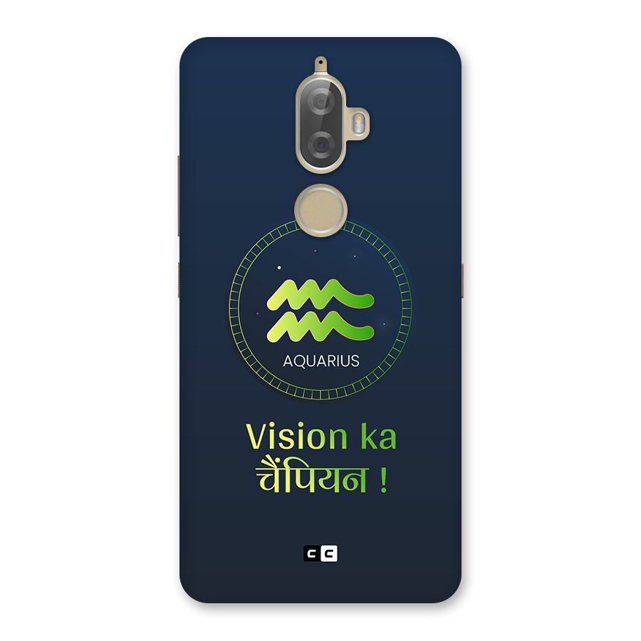 Aquarius Vision Back Case for Lenovo K8 Plus