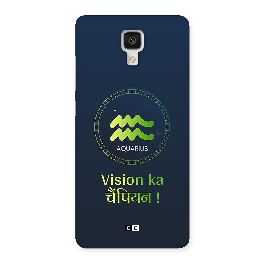 Aquarius Vision Back Case for Mi4