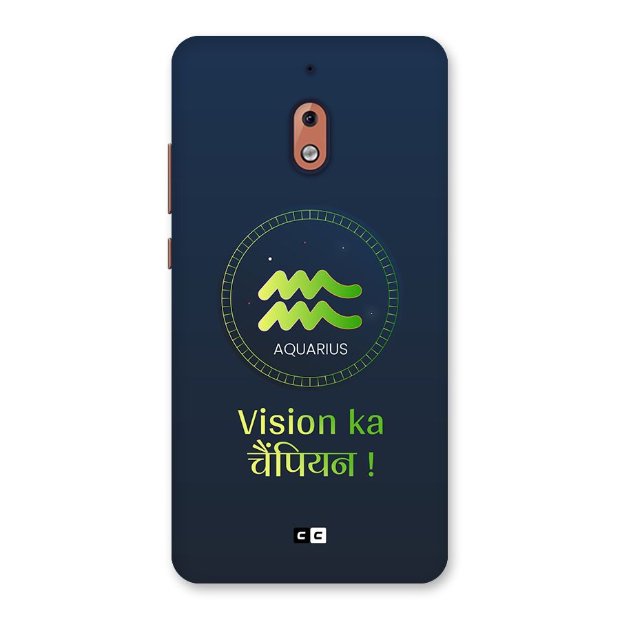 Aquarius Vision Back Case for Nokia 2.1