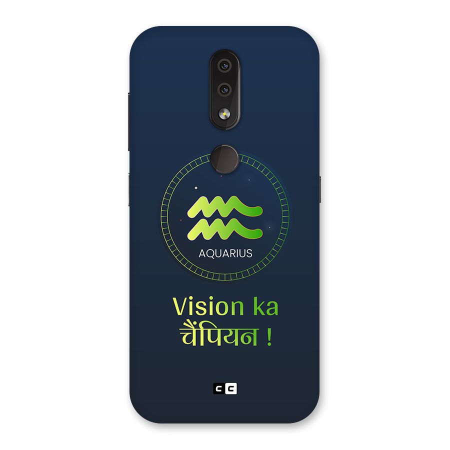 Aquarius Vision Back Case for Nokia 4.2