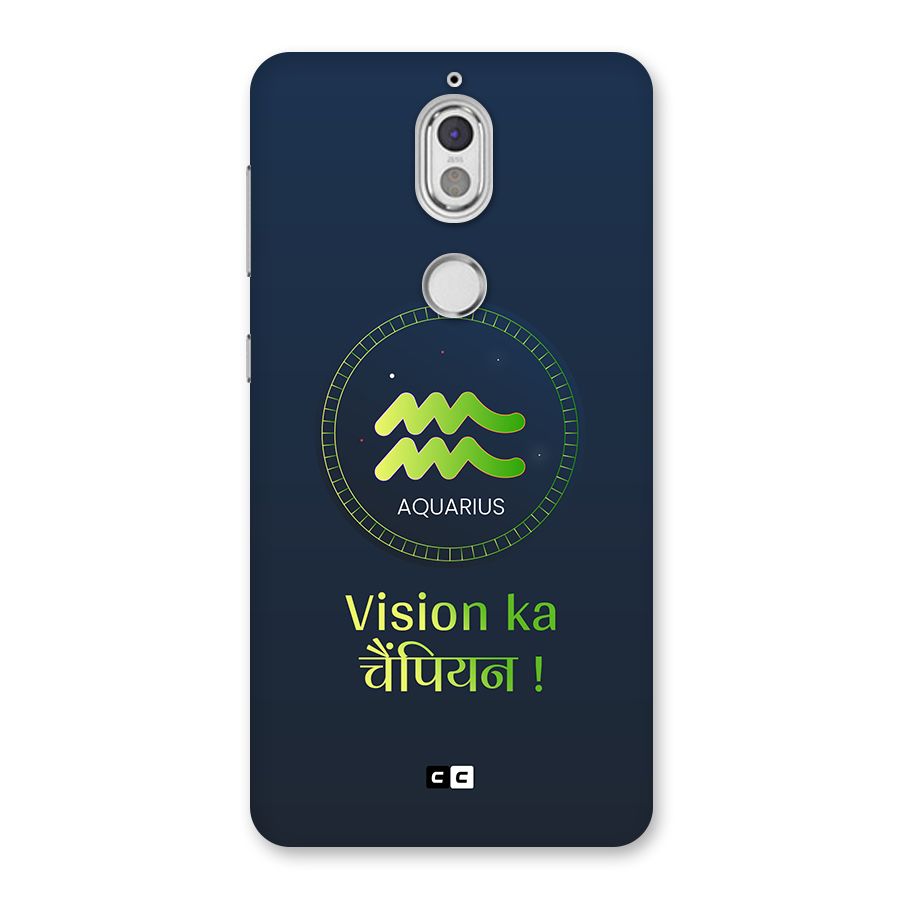 Aquarius Vision Back Case for Nokia 7