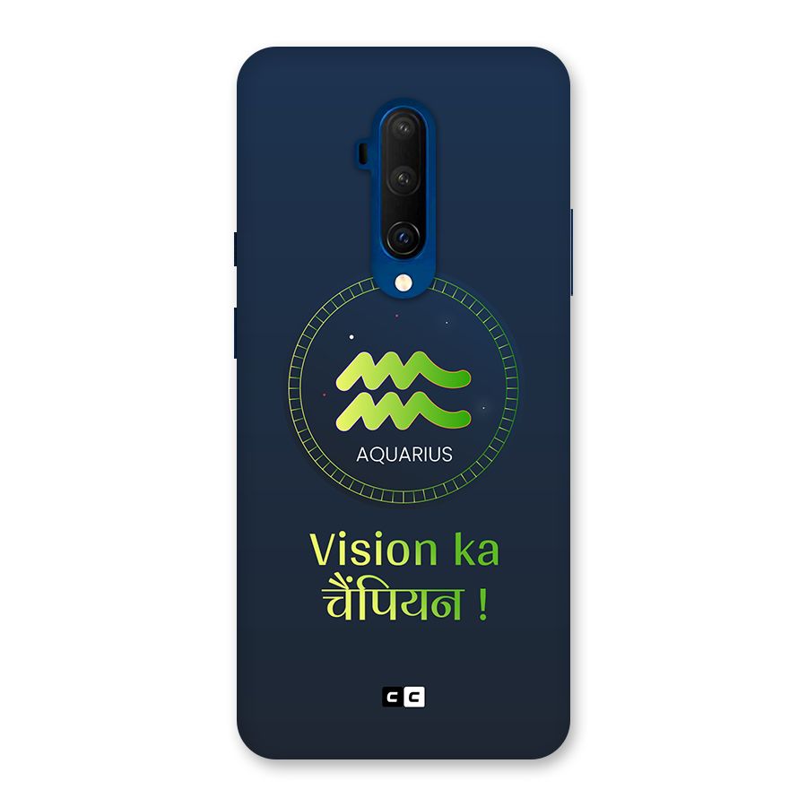 Aquarius Vision Back Case for OnePlus 7T Pro