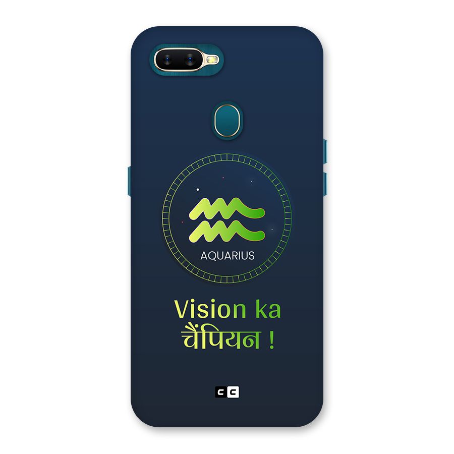 Aquarius Vision Back Case for Oppo A11k