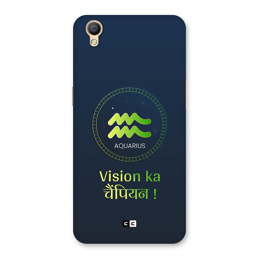 Aquarius Vision Back Case for Oppo A37