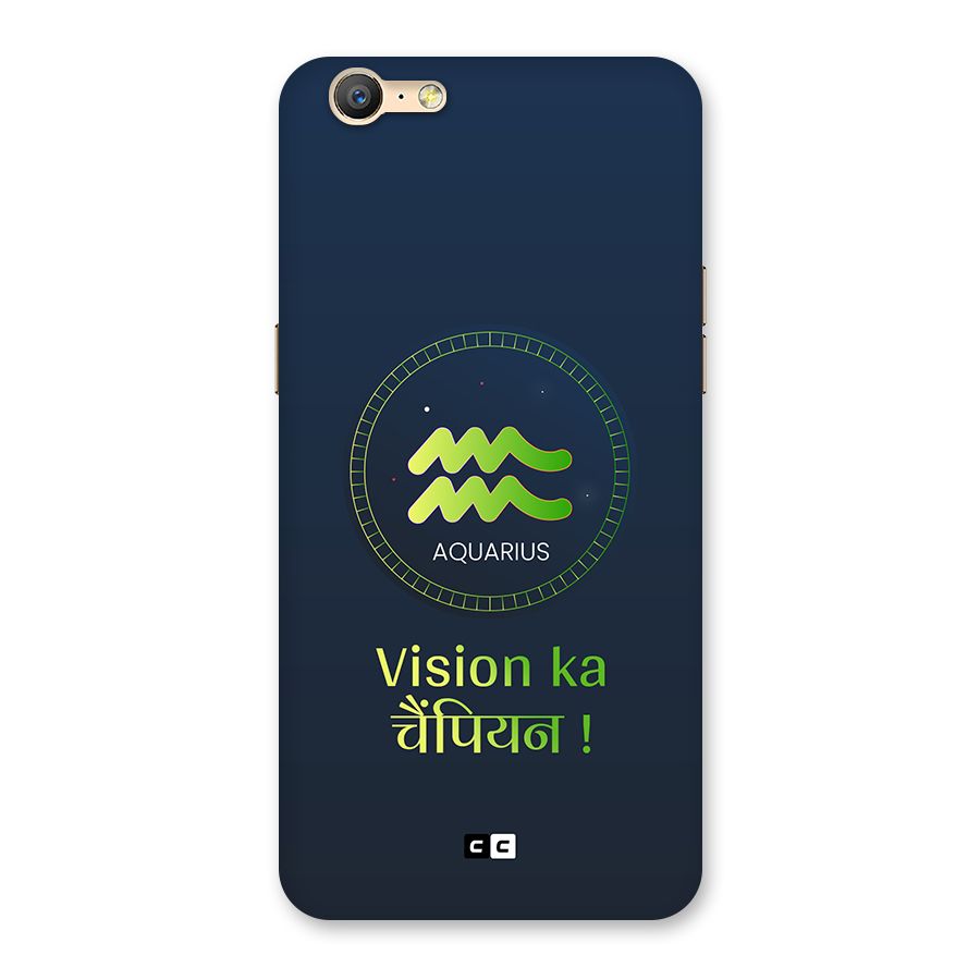 Aquarius Vision Back Case for Oppo A57