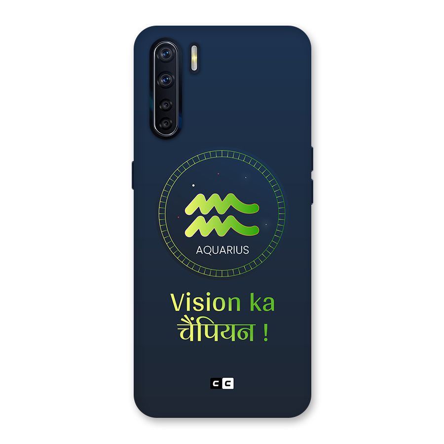 Aquarius Vision Back Case for Oppo F15