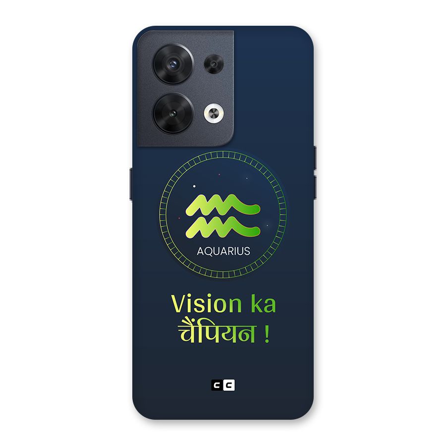 Aquarius Vision Back Case for Oppo Reno8 5G