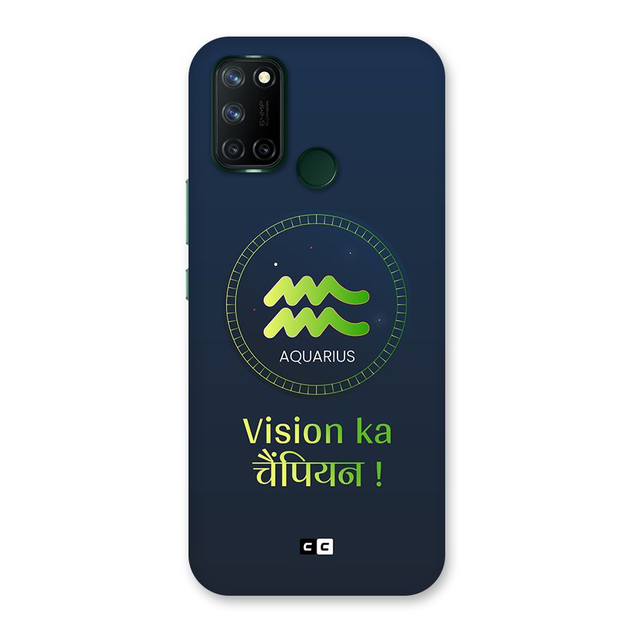 Aquarius Vision Back Case for Realme 7i