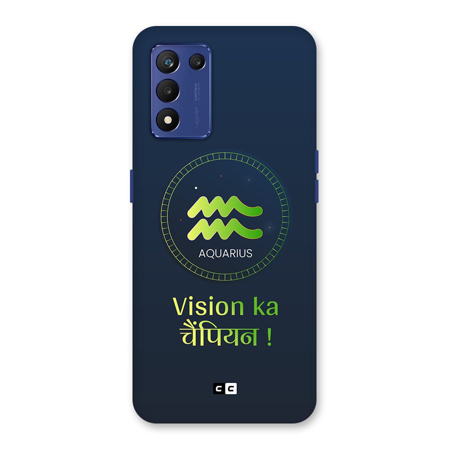 Aquarius Vision Back Case for Realme 9 5G Speed
