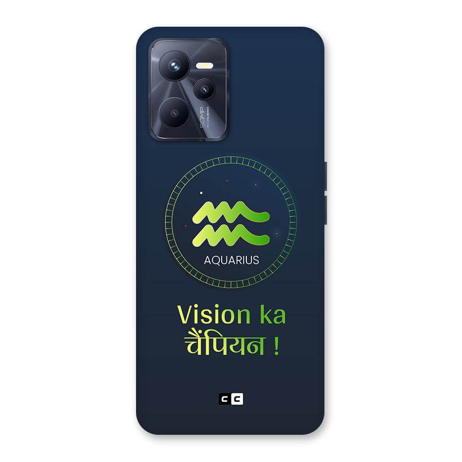 Aquarius Vision Back Case for Realme C35
