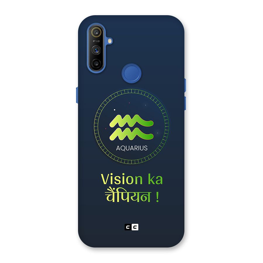Aquarius Vision Back Case for Realme Narzo 10A