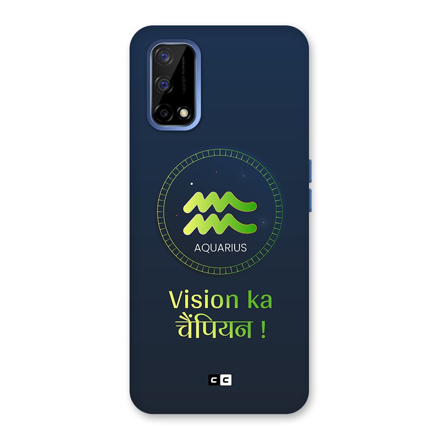 Aquarius Vision Back Case for Realme Narzo 30 Pro