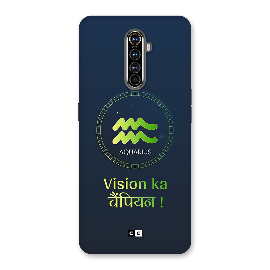 Aquarius Vision Back Case for Realme X2 Pro