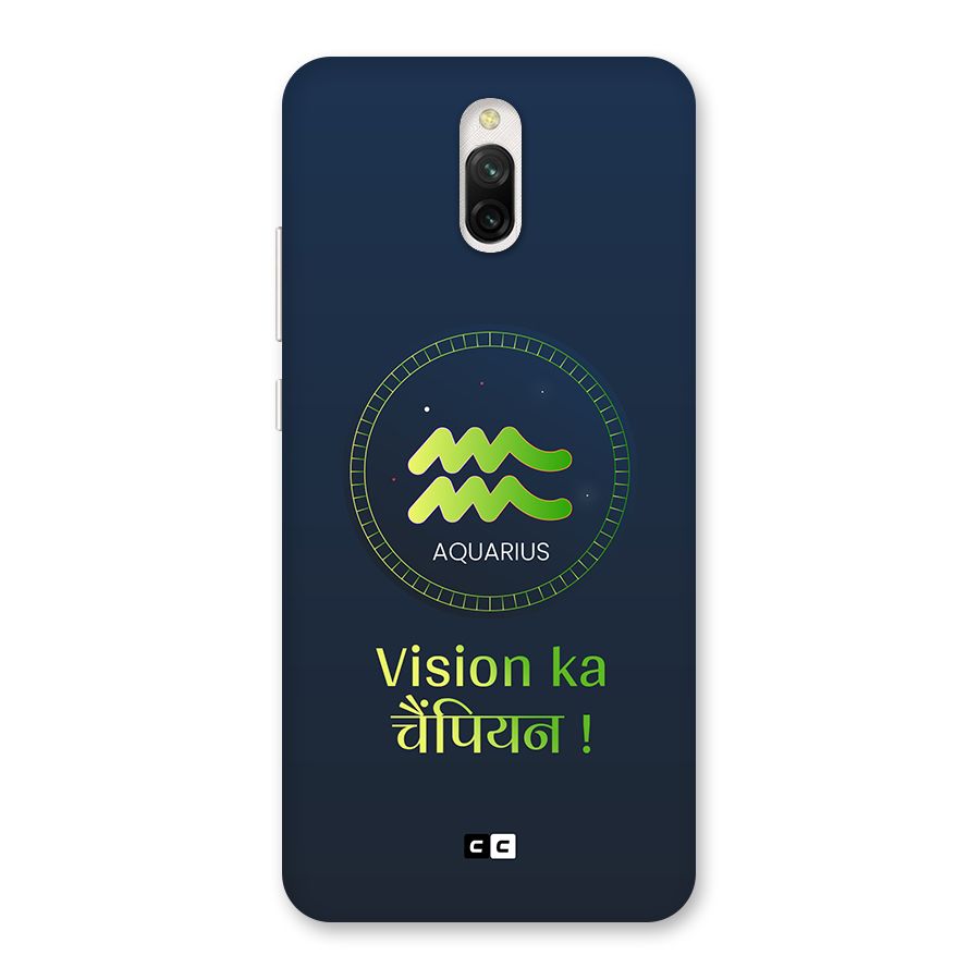 Aquarius Vision Back Case for Redmi 8A Dual