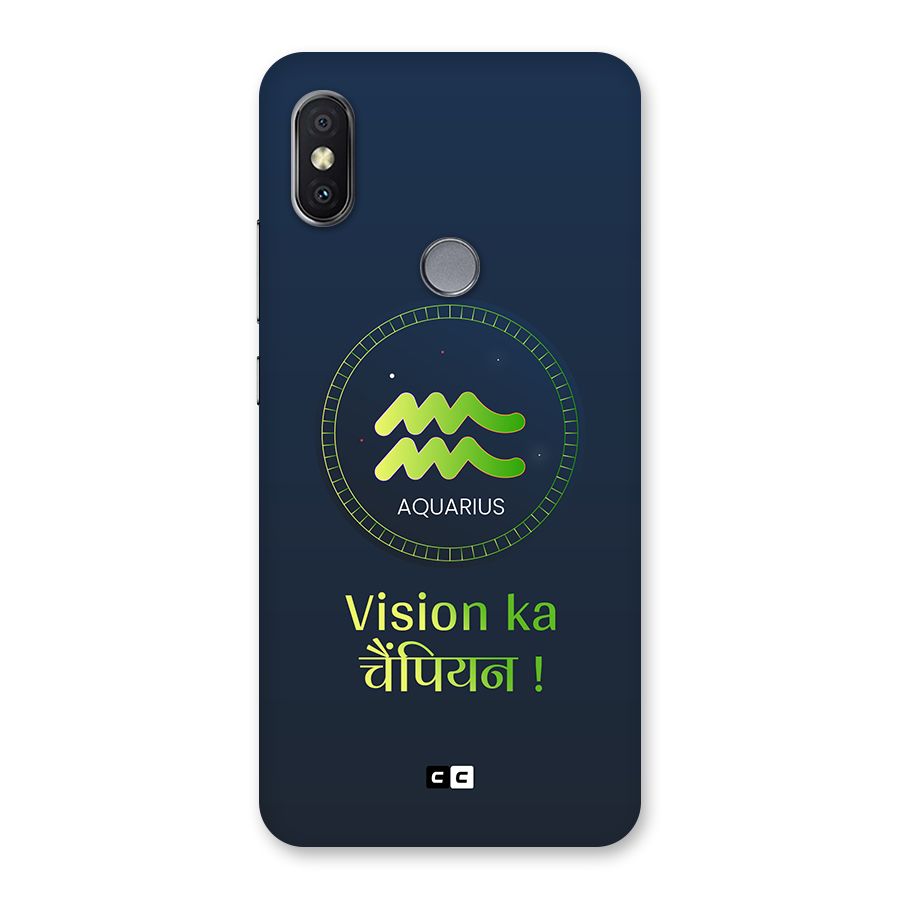 Aquarius Vision Back Case for Redmi Y2