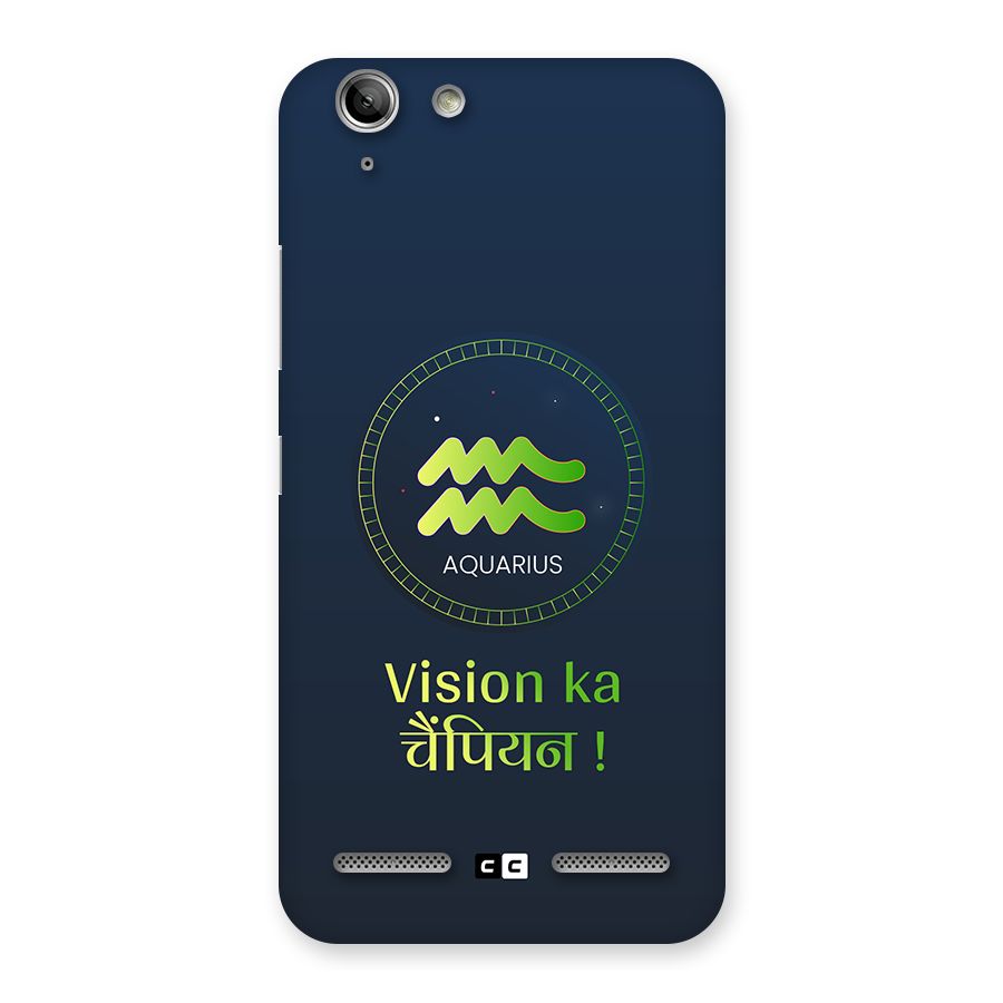 Aquarius Vision Back Case for Vibe K5 Plus