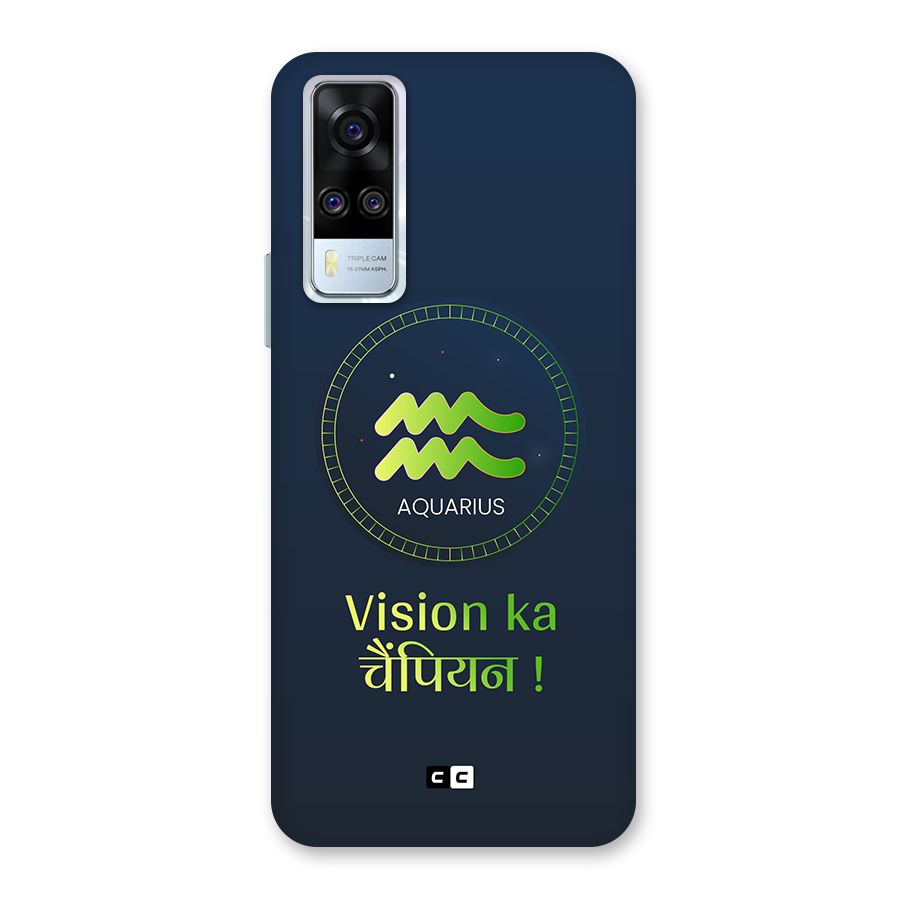 Aquarius Vision Back Case for Vivo Y31