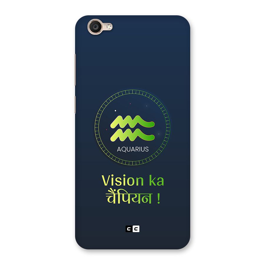 Aquarius Vision Back Case for Vivo Y55s