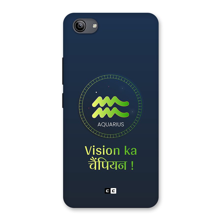 Aquarius Vision Back Case for Vivo Y81i
