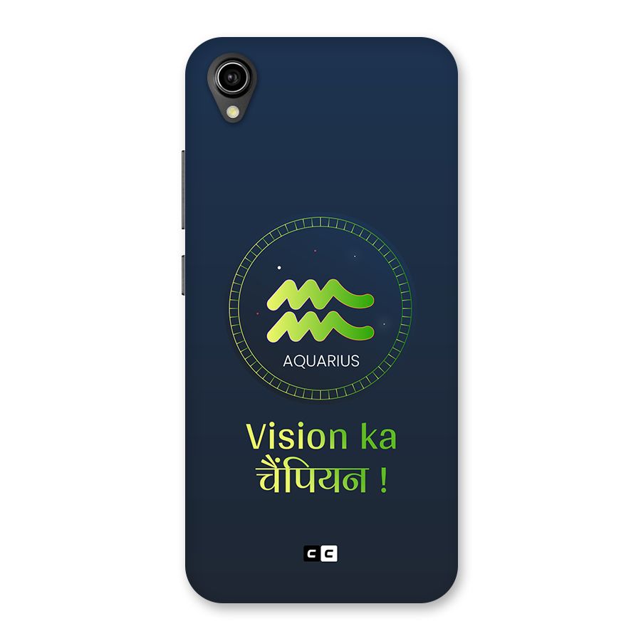 Aquarius Vision Back Case for Vivo Y90