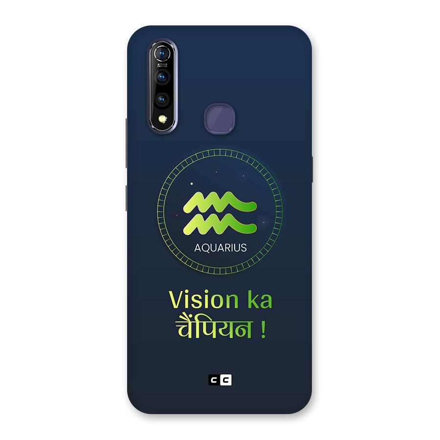 Aquarius Vision Back Case for Vivo Z1 Pro