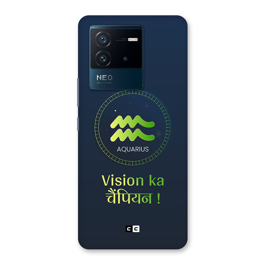 Aquarius Vision Back Case for Vivo iQOO Neo 6 5G