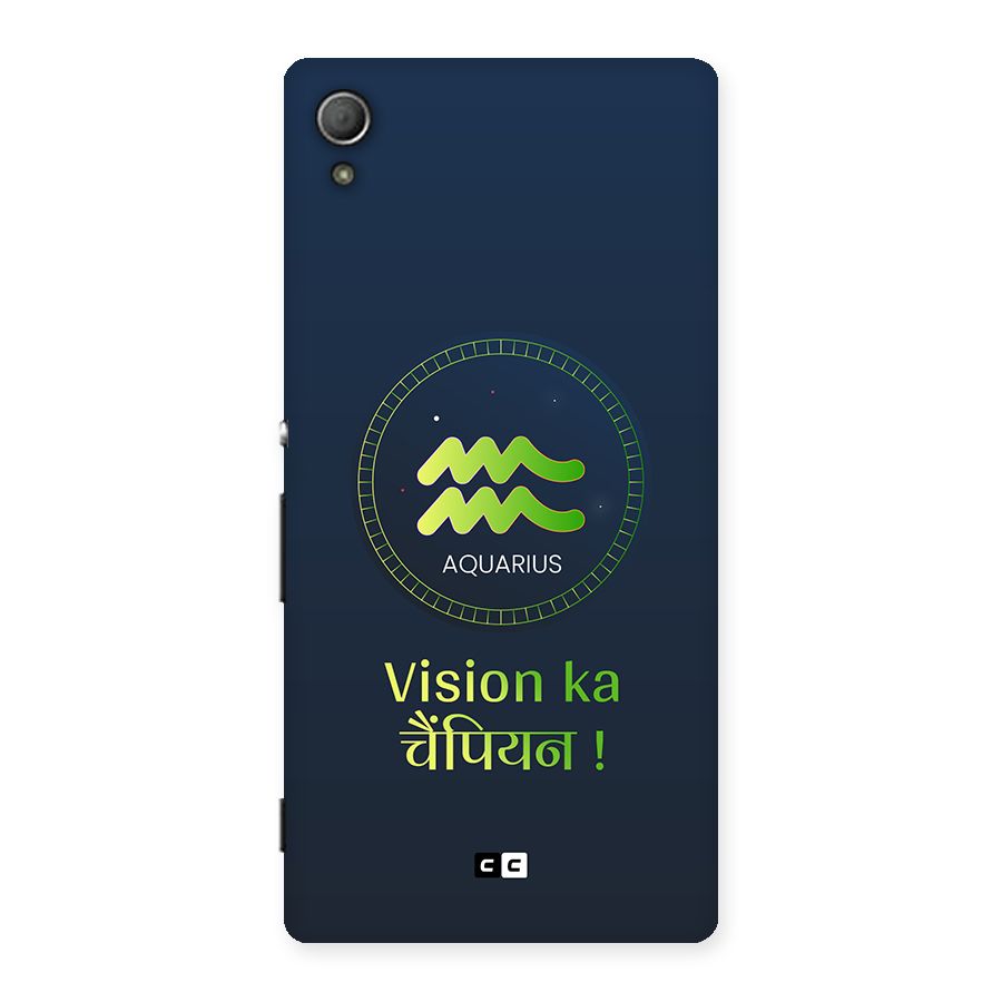 Aquarius Vision Back Case for Xperia Z3 Plus