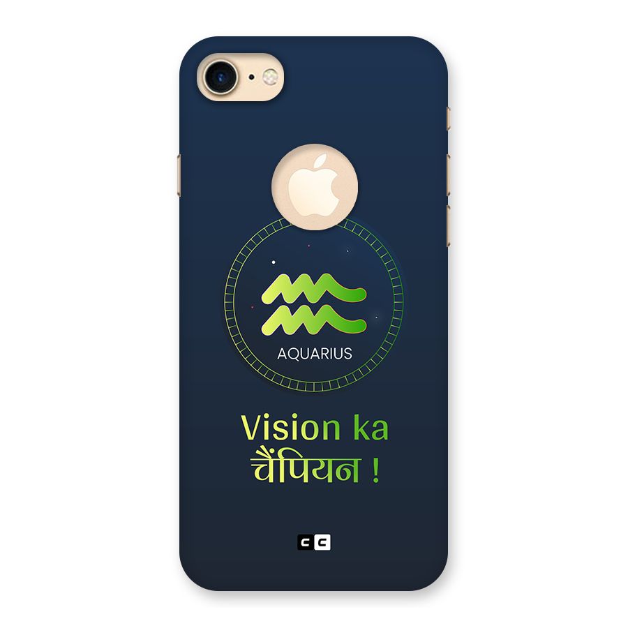 Aquarius Vision Back Case for iPhone 7 Logo Cut
