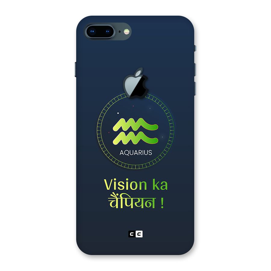 Aquarius Vision Back Case for iPhone 7 Plus Apple Cut