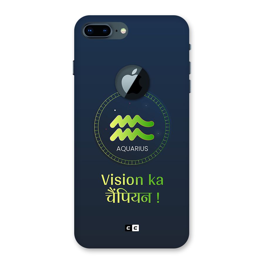 Aquarius Vision Back Case for iPhone 7 Plus Logo Cut